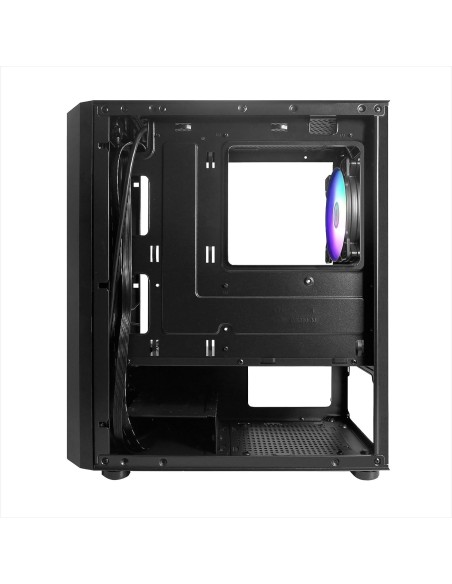 Nuwo Blitz R26 Case Micro-ATX Nero 3 Ventole RGB Rainbow