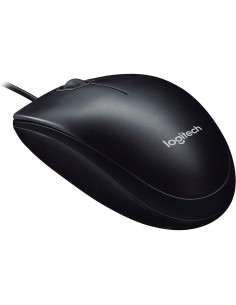Mouse USB Logitech M90 3 Pulsanti Nero 1,8 Metri