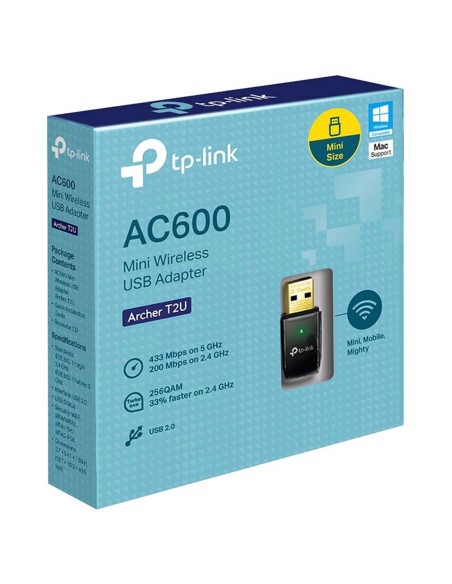 Adattatore USB Wireless TP-Link Archer T2U Dual-Band 2.4GHz & 5GHz