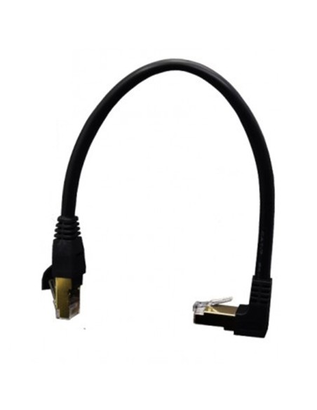 LinQ Cavo Di Rete RJ45 Curvo Angolo 90° CAT 7E 30 Centimetri