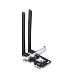 Scheda Di Rete Wireless + Bluetooth TP-Link Archer T5E 1200Mbps Dual Band 2.4GHz & 5GHz PCI-Express x1 + Staffa Low Profile 2