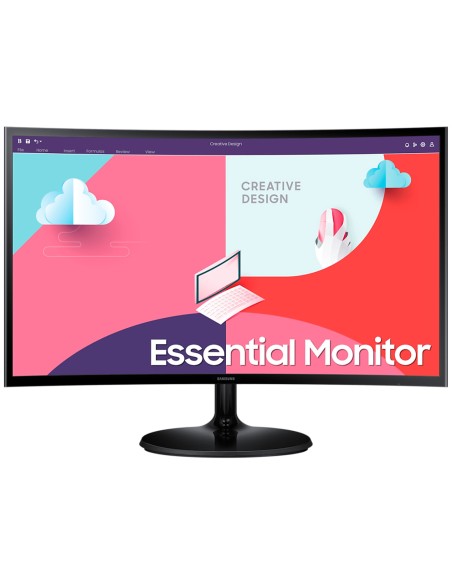 Monitor Curvo 27" Samsung S27C364EAU LED Full HD
