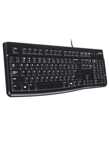Tastiera USB Logitech K120 Nera