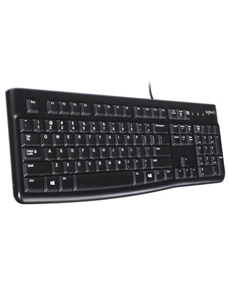 Tastiera USB Logitech K120 Nera