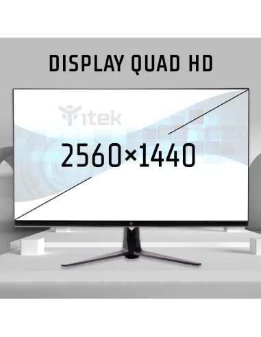 ITEK Monitor GGF 27", 2K WQHD 2560x1440, IPS,...