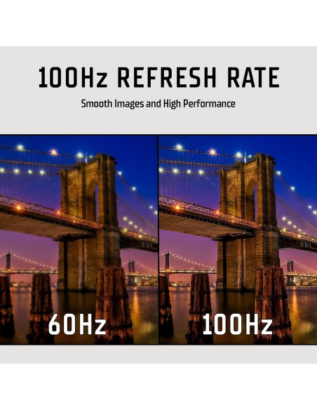 ITEK Monitor GGF 27", 2K WQHD 2560x1440, IPS, 100Hz, 16:9, 4ms OD, 2 x HDMI, DP, Speaker, HDR, G- Sync, FreeSync