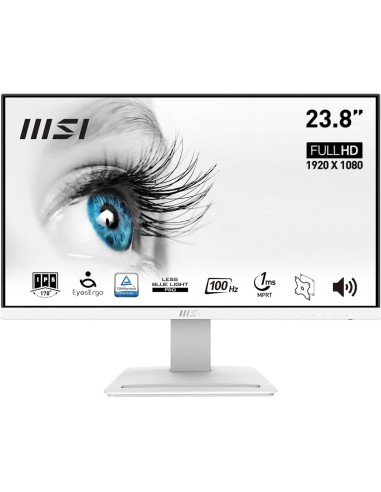 MSI Pro MP243XW Monitor 23.8" (24") IPS Full HD 100Hz 1ms