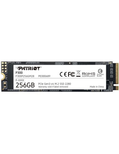 Patriot SSD 256GB P300 M.2 NVMe PCIe Gen 3.0