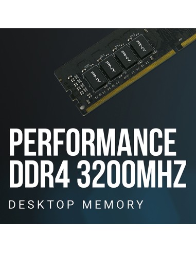 PNY Memoria RAM DDR4 8GB DIMM 3200 Mhz Bulked...