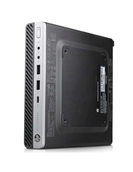 HP EliteDesk 800 G3 Mini Computer Intel i5-7400T Ram 16GB SSD 240GB (Ricondizionato Grado A)