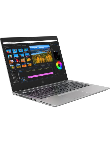 HP ZBook 14U G5 Notebook 14" Full HD Touch Intel i5-8350U Ram 16GB SSD 512GB NVMe Webcam Freedos (Ricondizionato Grado A)