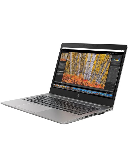 HP ZBook 14U G5 Notebook 14" Full HD Touch Intel i5-8350U Ram 16GB SSD 512GB NVMe Webcam Freedos (Ricondizionato Grado A)