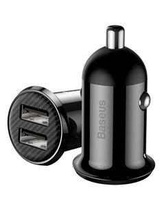 Caricatore Auto Accendisigari USB 4.8A Baseus Grain Pro Car