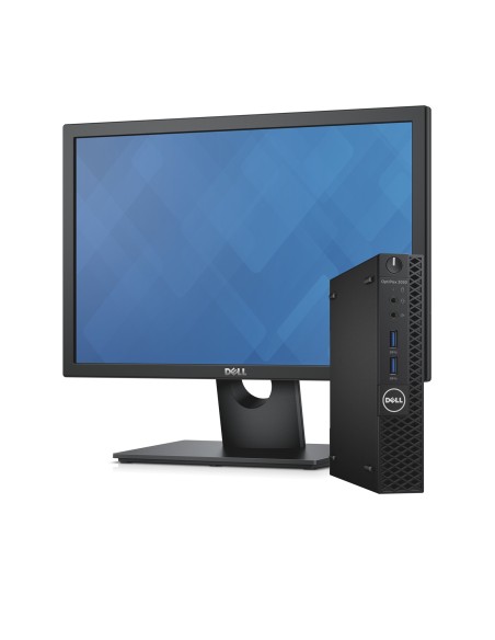 PC + Monitor 19.5" Ricondizionato Dell Optiplex 3050 Mini Intel i5-6400T Ram 8GB SSD 512GB Freedos (Ricondizionato)