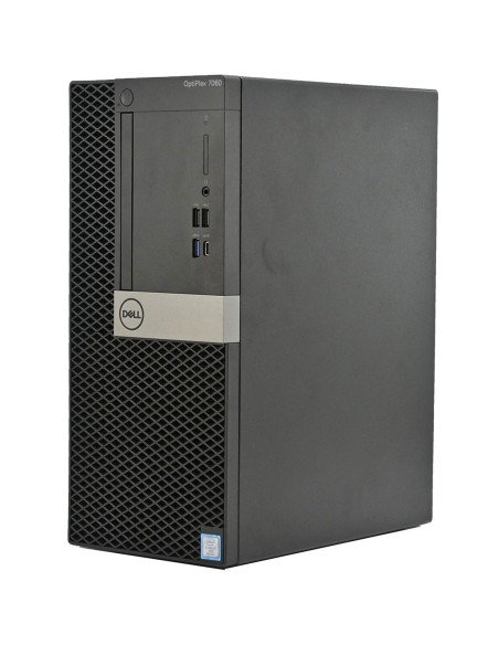 Dell Optiplex 7060 Tower PC Computer Intel i7-8700 Ram 32GB SSD 1TB NVMe Freedos (Ricondizionato Grado A)