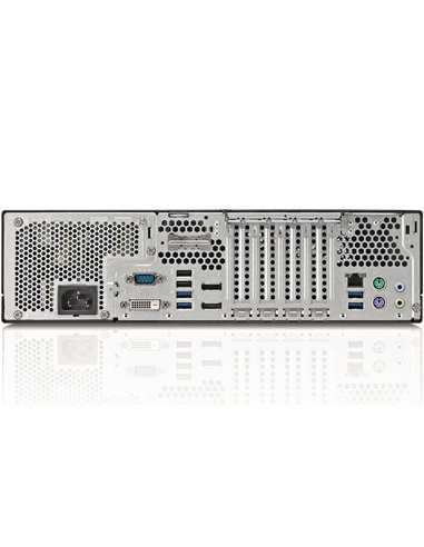 PC Computer Ricondizionato Fujitsu Esprimo D756 SFF Intel Core i5-6400 Ram 8GB DDR4 SSD 240GB DVD-ROM USB 3.0 Freedos