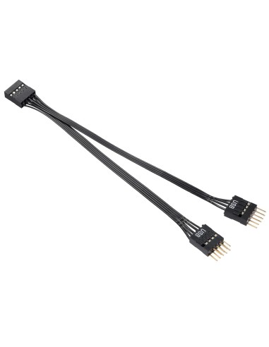 Cavo USB Splitter Sdoppiatore Adattatore 9 Pin...