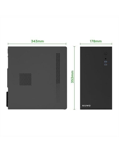 Nuwo Eguera A101 Case Micro ATX Nero