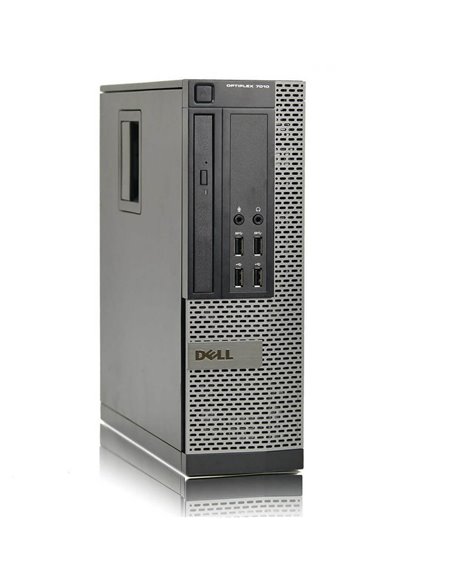 PC Computer Ricondizionato Dell Optiplex 7010 SFF Intel Core i5-3470 Ram 8GB Hard Disk 500GB DVD-ROM USB 3.0 Grado B Freedos