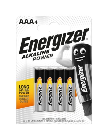 Energizer Alkaline Power 4 Batterie AAA...