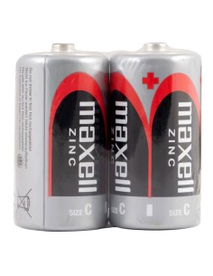 Maxell Batteria Tipo C Mezza Torcia LR14 1.5V (2 pezzi)