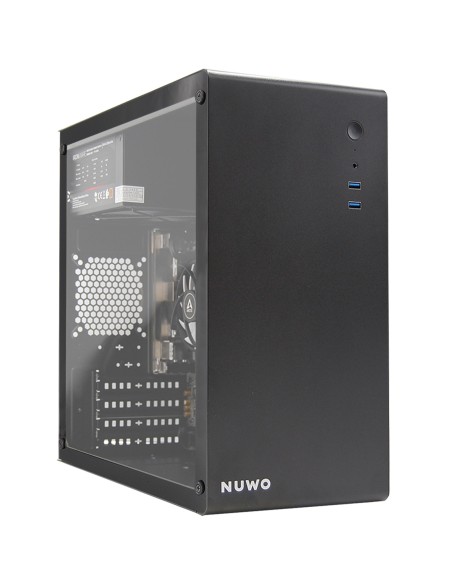 PC Computer Assemblato ELITE CPU AMD Ryzen 5 8600G Ram 32GB SSD 500GB WiFi BT Nero Freedos