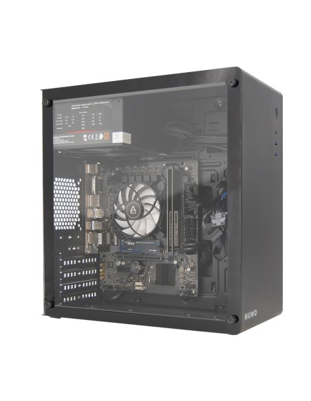 PC Computer Assemblato ELITE CPU AMD Ryzen 5 8600G Ram 32GB SSD 500GB WiFi BT Nero Freedos