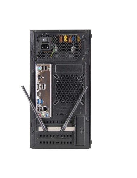 PC Computer Assemblato ELITE CPU AMD Ryzen 5 8600G Ram 32GB SSD 500GB WiFi BT Nero Freedos