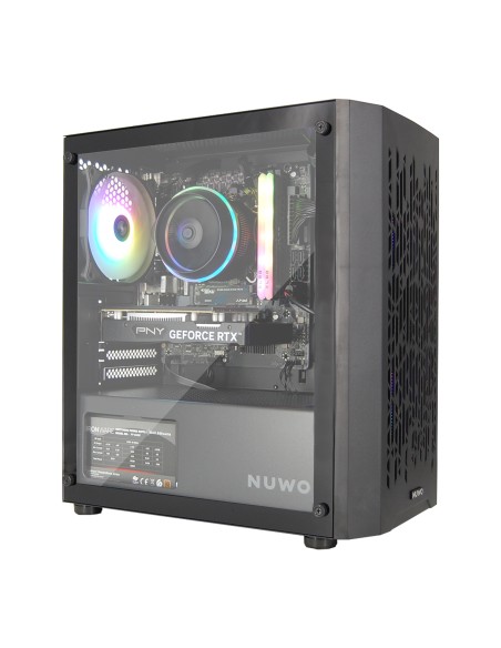 PC Computer Gaming Assemblato Intel i7-12700F Ram 16GB SSD 1TB RTX 3050 6GB GDDR6 Nero