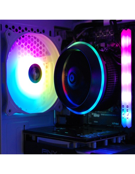 PC Computer Gaming Assemblato Intel i7-12700F Ram 16GB SSD 1TB RTX 3050 6GB GDDR6 Bianco