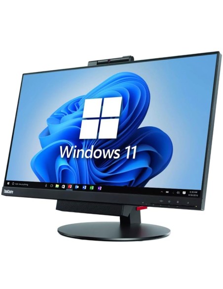 Lenovo All-In-One ThinkCentre TIO 22" Gen3 + PC Tiny M920Q Intel i5-8400T Ram 16Gb SSD 512Gb Webcam Freedos (Ricondizionato Gra