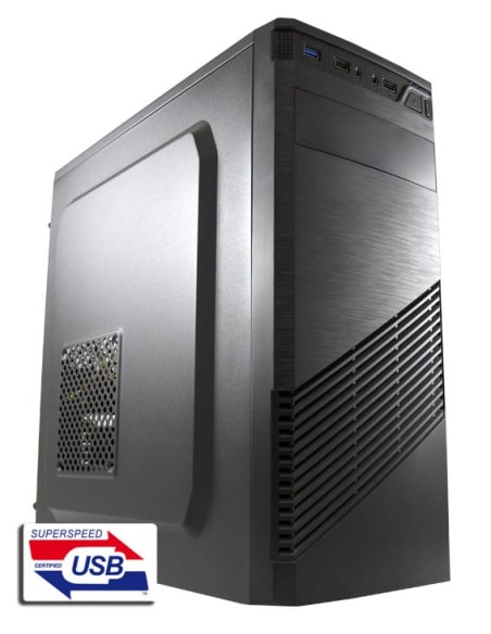 LC-Power Case ATX 7037B Nero
