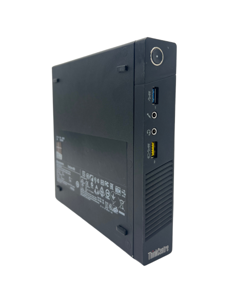 Lenovo ThinkCentre M93p Tiny PC Computer Intel i7-4765T Ram 16GB SSD 240GB Freedos (Ricondizionato Grado B)