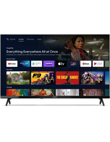 Smart TV Sharp 32FH2EA 32" HD Ready Android TV...