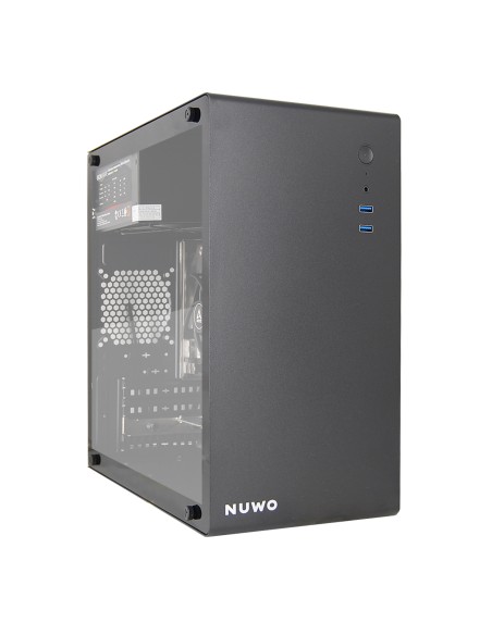 PC Computer Assemblato PRO CPU Intel i5-14400 Ram 16GB DDR5 SSD 500GB WiFi BT Nero Freedos