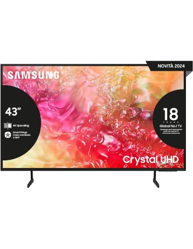 Samsung Smart TV 43" UE43DU7170UXZT, Crystal 4K...
