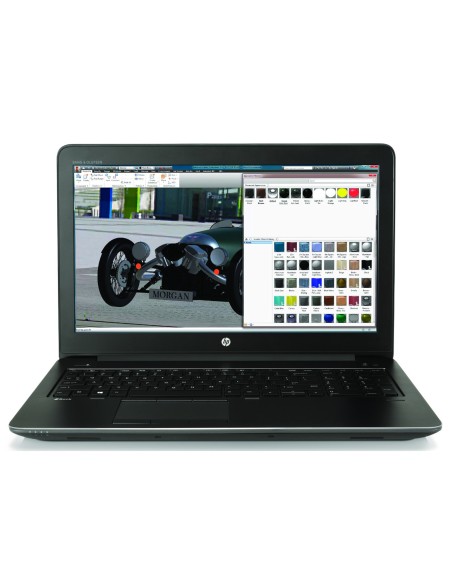 HP ZBook 15 G4 Notebook 15.6" Intel i7-7820HQ Ram 16Gb SSD 256Gb Nvidia Quadro M2200M (Ricondizionato Grado A)