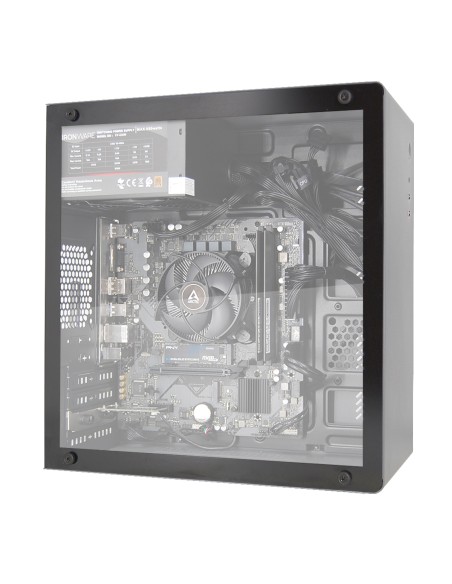 PC Computer Assemblato PRO CPU Intel i5-14400 Ram 16GB DDR5 SSD 1TB WiFi BT Grigio Freedos