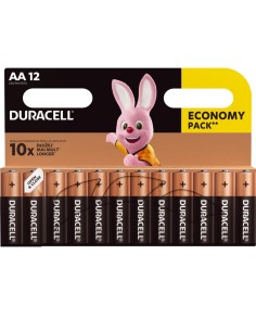 Duracell Alkaline 12 Batterie AA Stilo LR6 1.5V