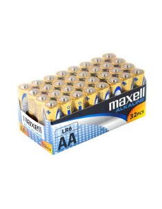 Maxell 32 Batterie AA Stilo R6 1.5V