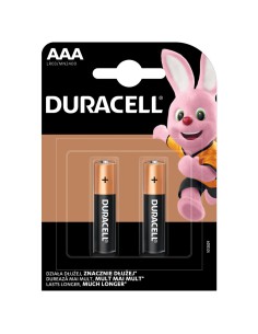 Duracell Alkaline 2 Batterie AAA Ministilo LR03 1.5V