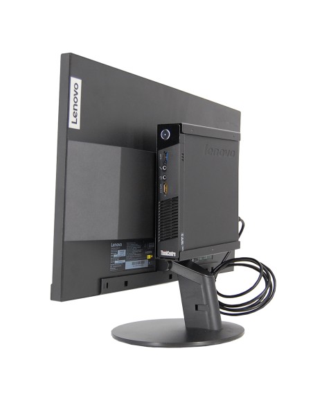 Lenovo AIO Kit Monitor 22" + PC Lenovo M83 Tiny Intel i3-4130T Ram 8Gb SSD 240Gb Freedos (Ricondizionato Grado B)