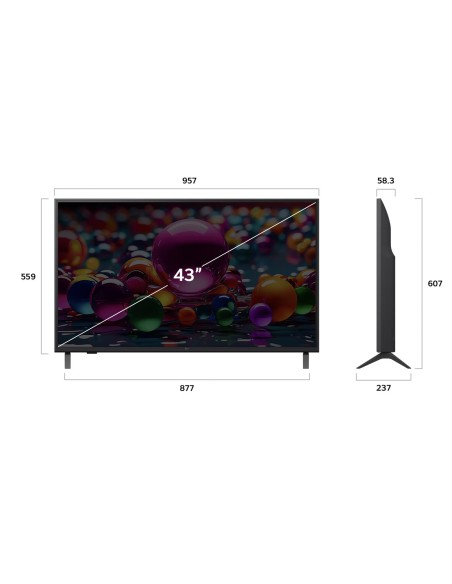 LG 43UA74003LB Smart TV 43" LED Ultra HD 4K