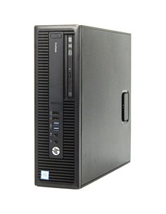 PC Computer Ricondizionato HP ProDesk 600 G2 SFF Intel Core i5-6400 Ram 8GB DDR4 Hard Disk 500GB DVD-ROM USB 3.0 Freedos