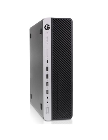PC Computer Ricondizionato HP EliteDesk 800 G4 SFF Intel Core i5-8400 Ram 8GB DDR4 SSD 240GB Windows 8 COA
