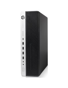 PC Computer Ricondizionato HP EliteDesk 800 G4 SFF Intel Core i5-8400 Ram 8GB DDR4 SSD 240GB Windows 8 COA 2