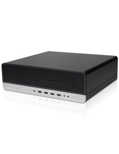 PC Computer Ricondizionato HP EliteDesk 800 G4 SFF Intel Core i5-8400 Ram 8GB DDR4 SSD 240GB Windows 8 COA