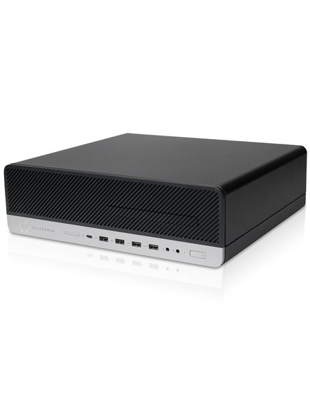 PC Computer Ricondizionato HP EliteDesk 800 G4 SFF Intel Core i5-8400 Ram 8GB DDR4 SSD 240GB Windows 8 COA