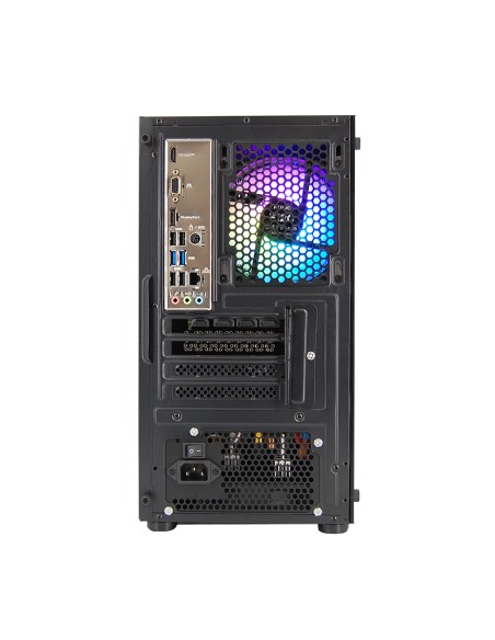 PC Computer Gaming Assemblato Intel i5-12400F Ram 16GB SSD 1TB RTX 5050 8GB GDDR6 Nero