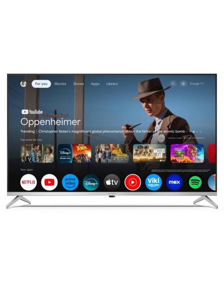 Smart TV Sharp 43GP6265E TV 43" 4K Ultra HD Smart Wi-Fi Grigio
